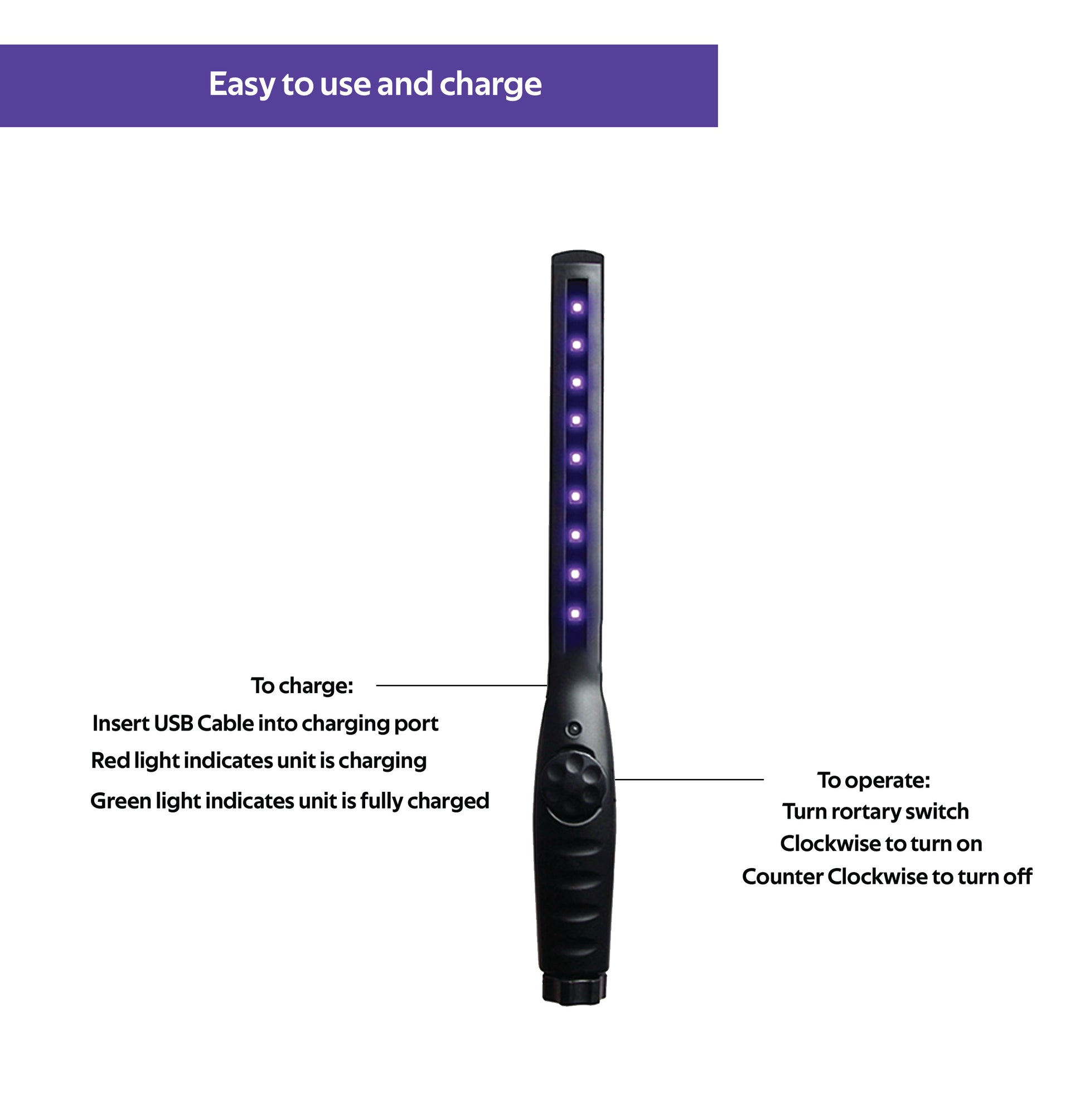 UV Portable Steriliser - Covid - BCL Auto Electric Online Shop